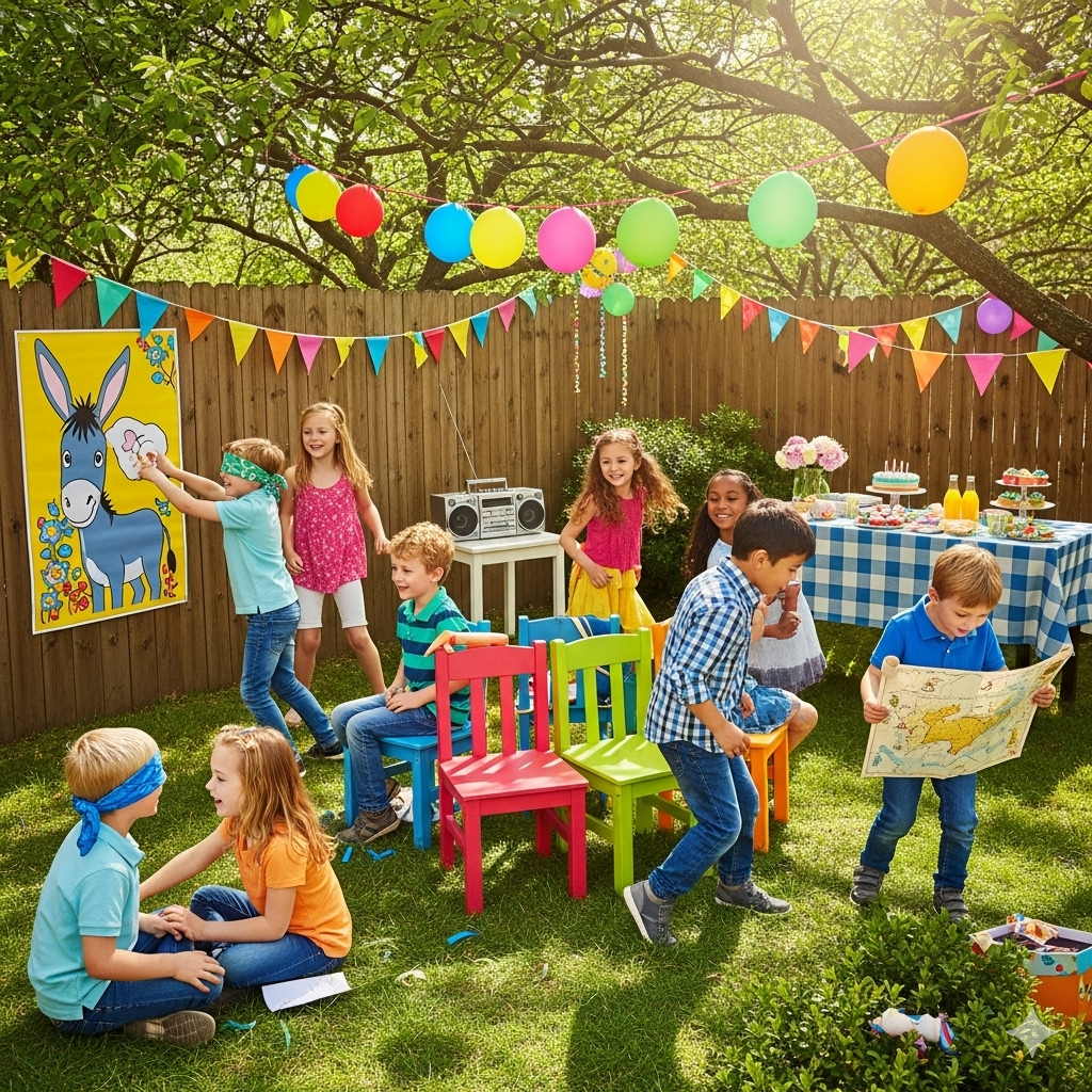 Les meilleurs jeux pour la fête d’anniversaire de votre enfant